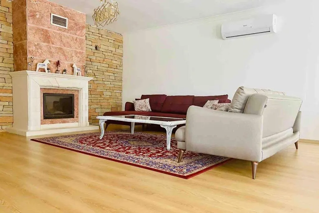 Bitez Located Duplex House With Private Pool, Cinema, Office Room With Pc, Gym, Private Garage-1