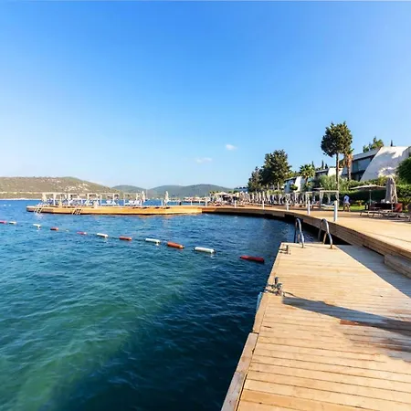 Regal Home With Shared Pool Near Beach In Bodrum-2