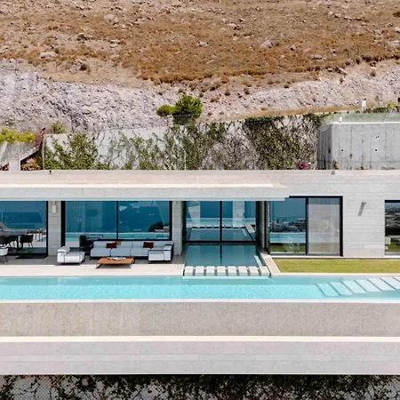 Villa View Bodrum Infinity Pool Sunset Over Greek Islands Private Concierge Breakfast Up To 10 Guests-3