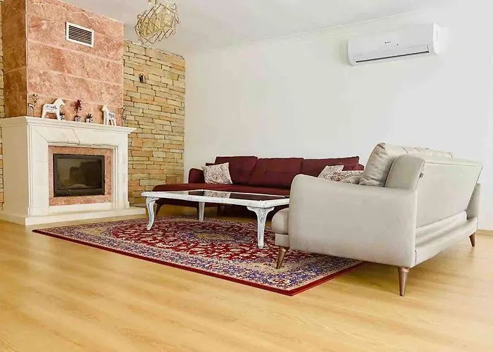 Bitez Located Duplex House With Private Pool, Cinema, Office Room With Pc, Gym, Private Garage Bodrum