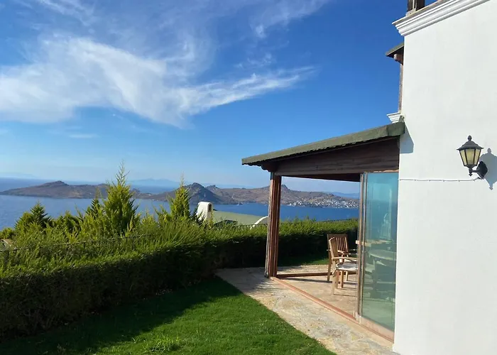 Villa Bostanci Blue Water à Bodrum acceptant les animaux