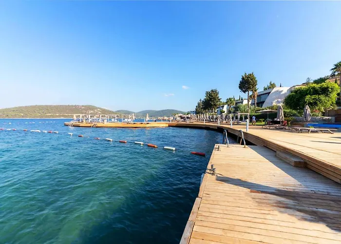 Pet friendly Regal Home With Shared Pool Near Beach In Bodrum Golturkbuku