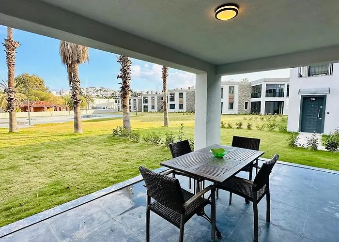 Bodrum Bagla Denize Sifir Bahce Kat 2+1 Daire