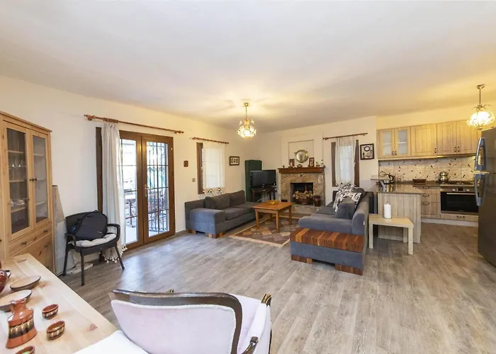 Separate Villa With Garden And Terrace In Bodrum Gümbet acceptant les animaux