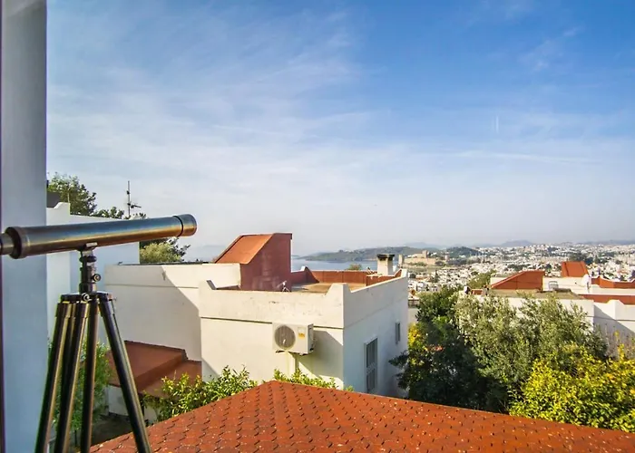 Villa With Private Pool And Lovely View In Bodrum privato
